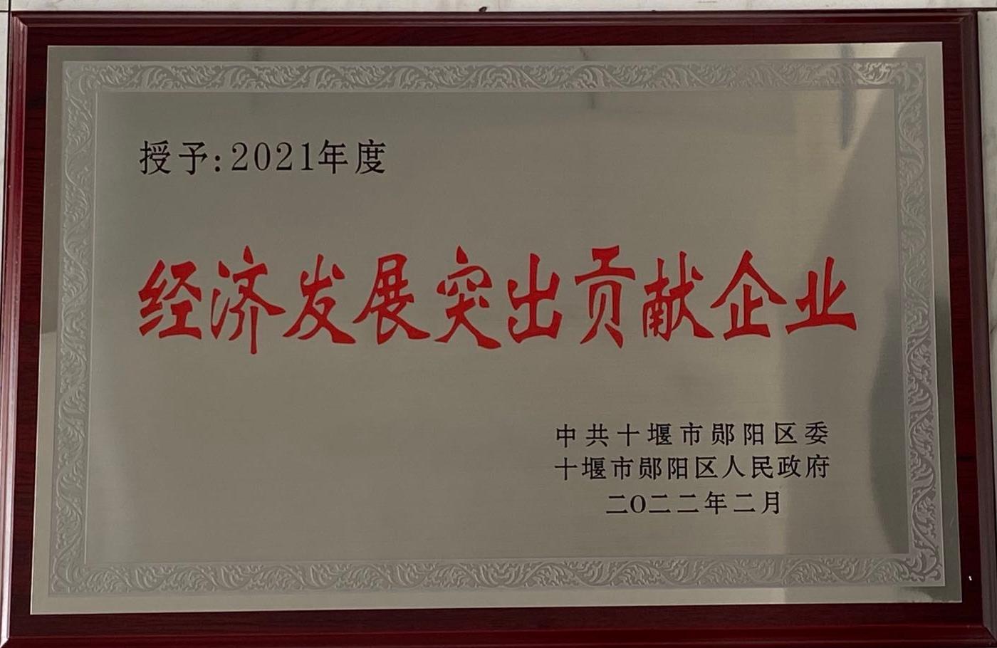 經濟(jì)發展突出貢(gòng)獻企業